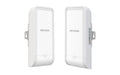 Hikvision DS-3WF1000-EI-2N 2.4GHz 300Mbps 1KM Wireless Bridge Kit with Dual 2×2 MIMO Antennas, Plug & Play Setup, IP55 Protection & PoE Support