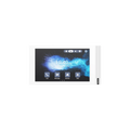 Akuvox S562 7″ White Linux Indoor Monitor – Compact Touchscreen SIP Intercom with PoE/12V Power & Surface Mount SKU:S562(WHITE)-SEC