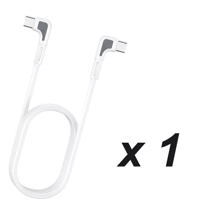 90 Degree Elbow Type C USB C Fast Charger Cable Data Sync Cord For Samsung Phone
