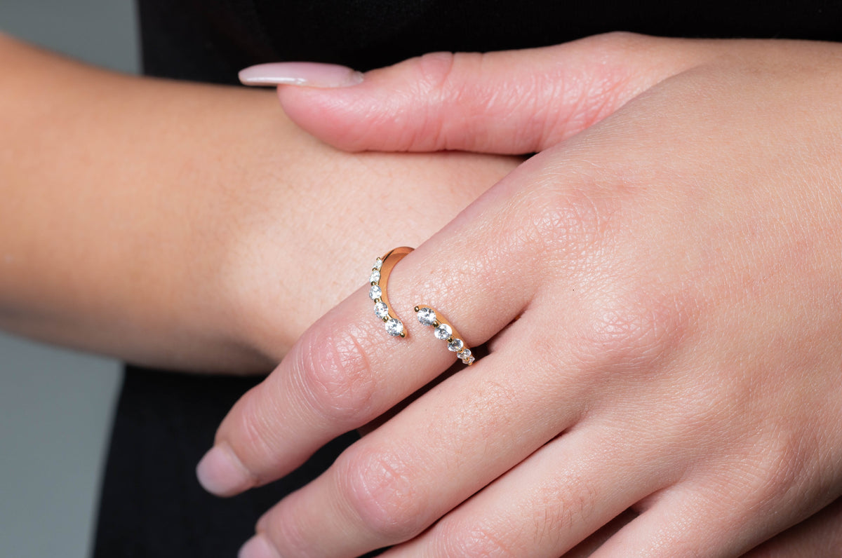 GEORGINI RED CARPET VENICE RING GOLD
