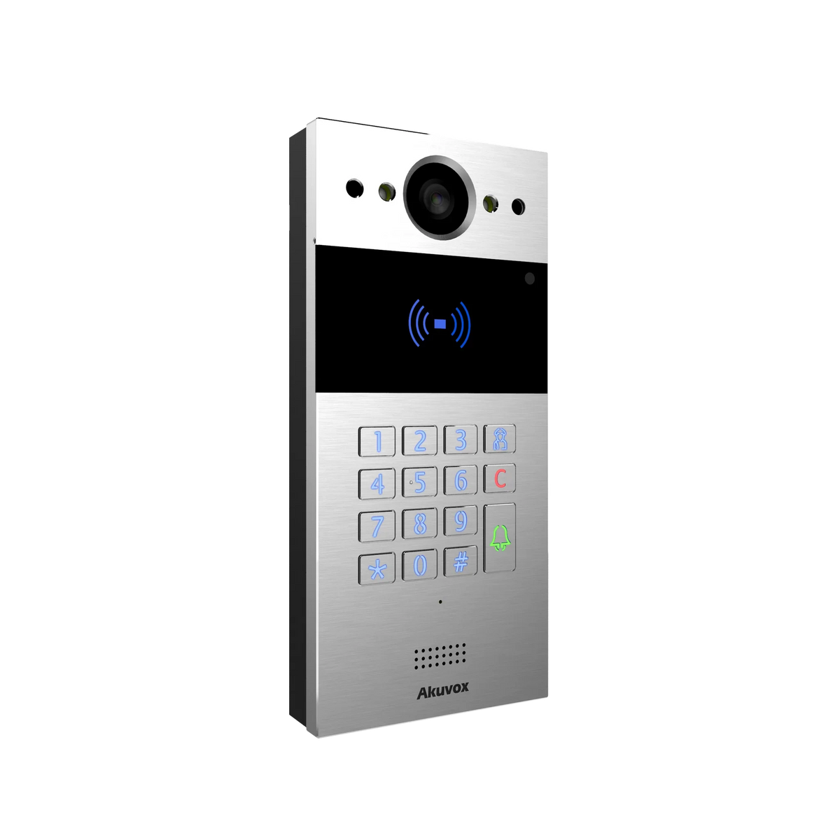 Product Title Akuvox R20K Keypad IP Video Door Phone – 2MP Camera, SIP, Dual-Frequency RFID, H.265, PoE, Surface & Flush Moun SKU:R20K-SEC
