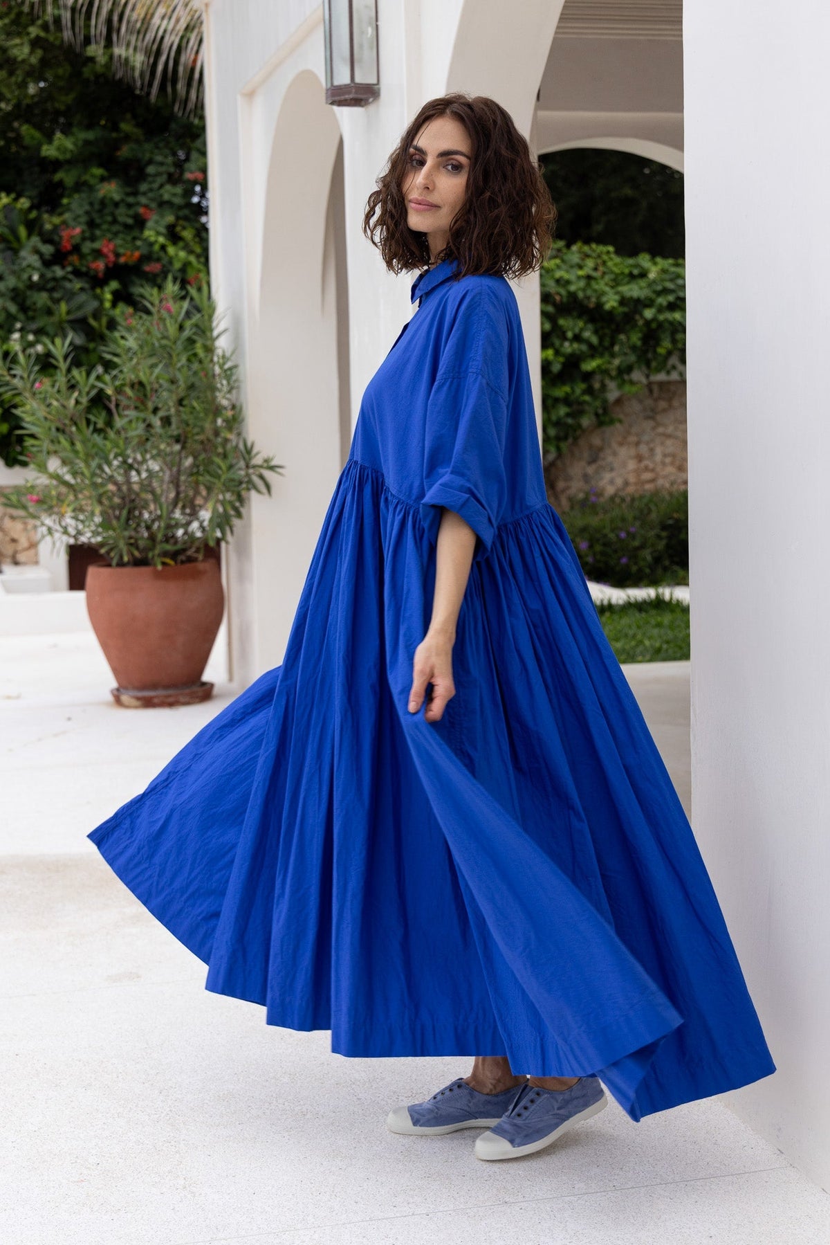 Edith Dress - Cotton Poplin