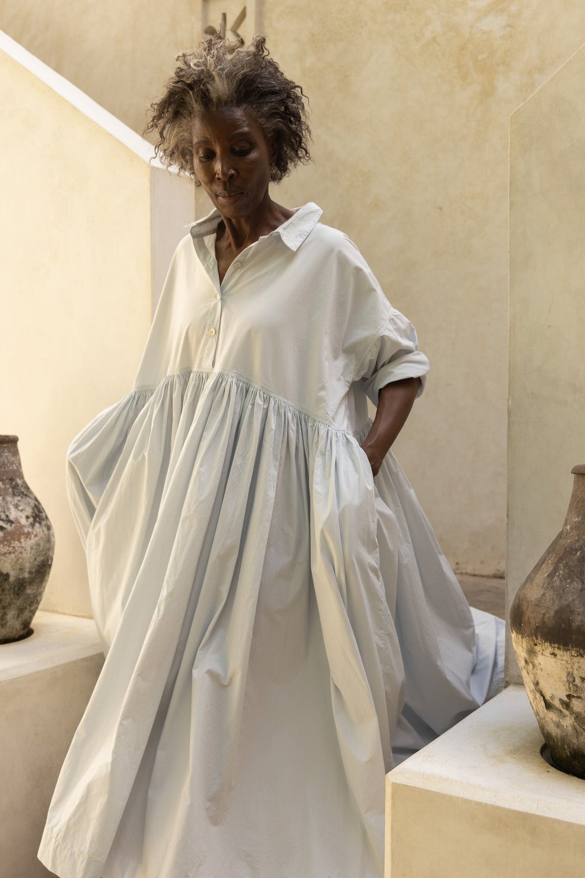 Edith Dress - Cotton Poplin