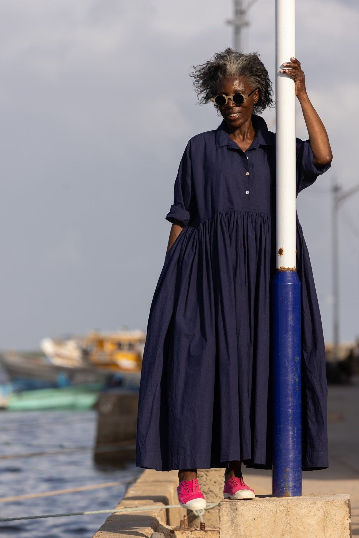 Edith Dress - Cotton Poplin