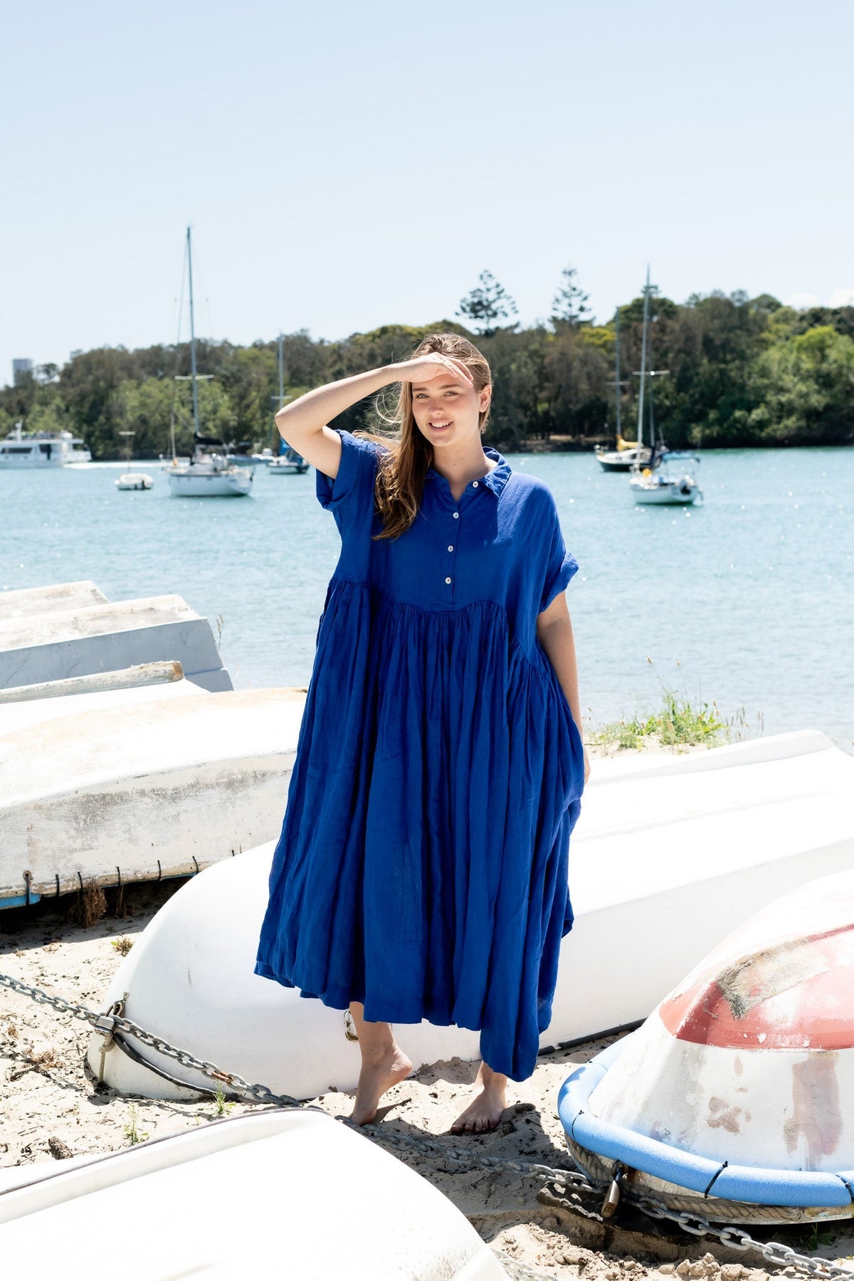 Edith Dress - Linen