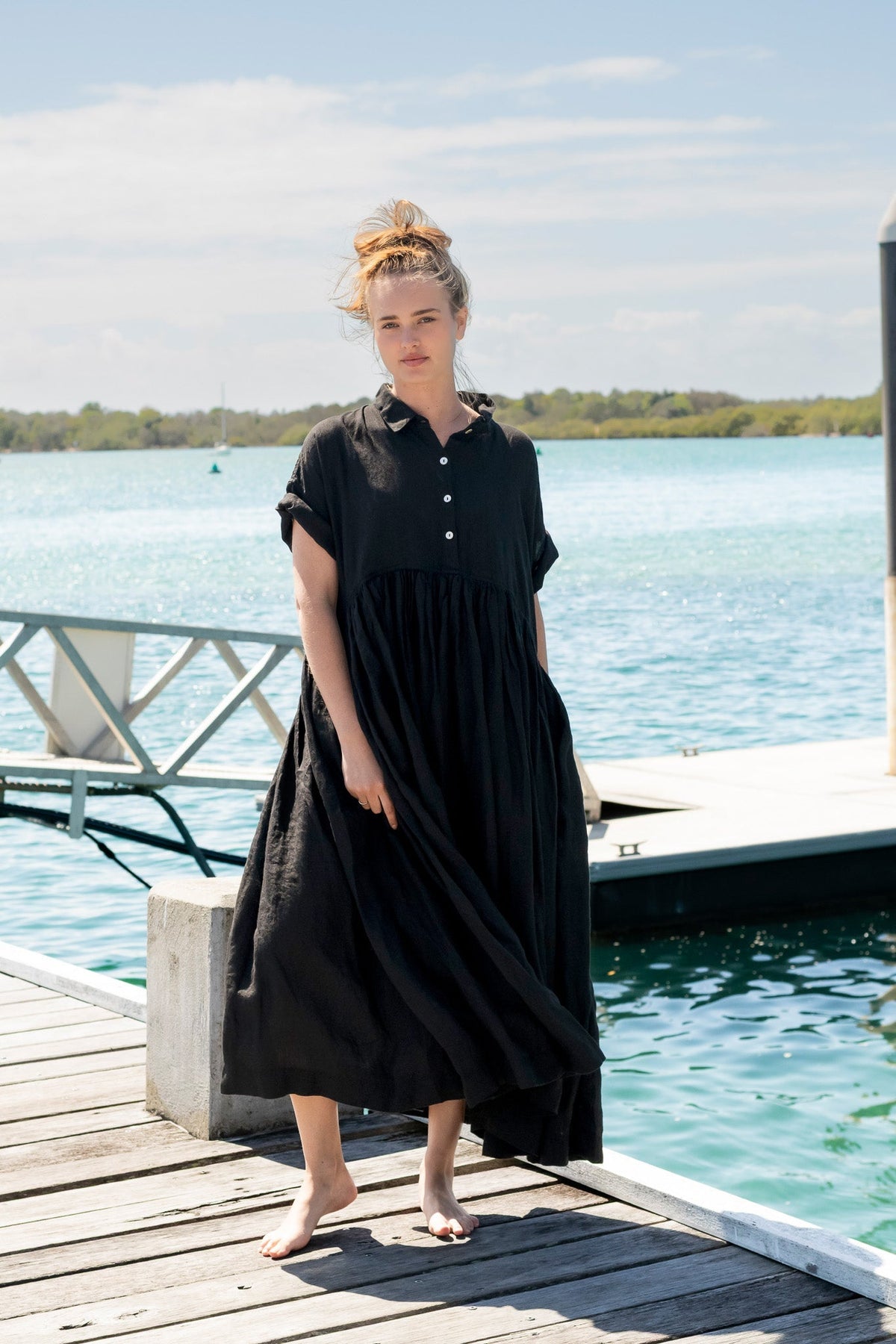 Edith Dress - Linen