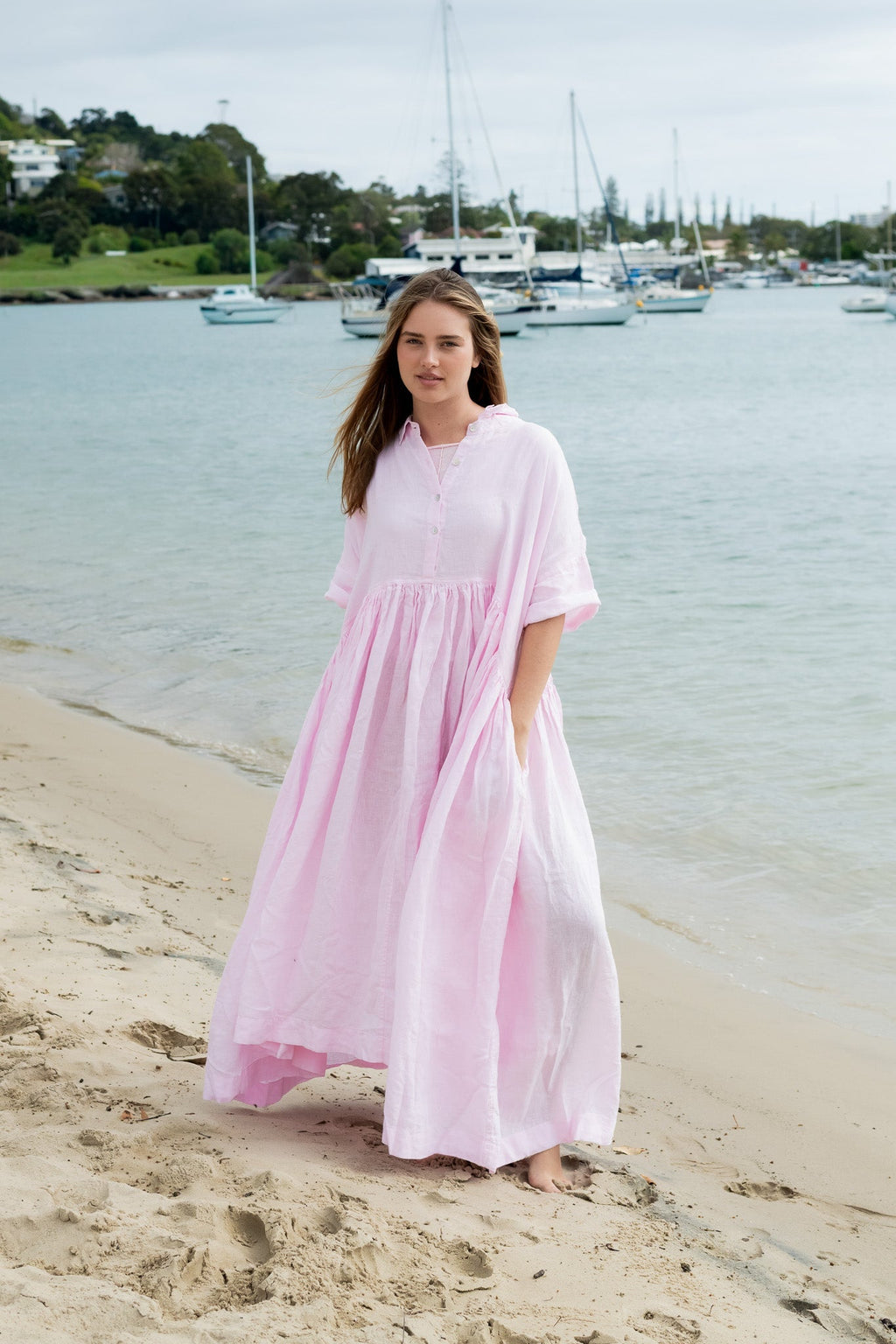 Edith Dress - Linen