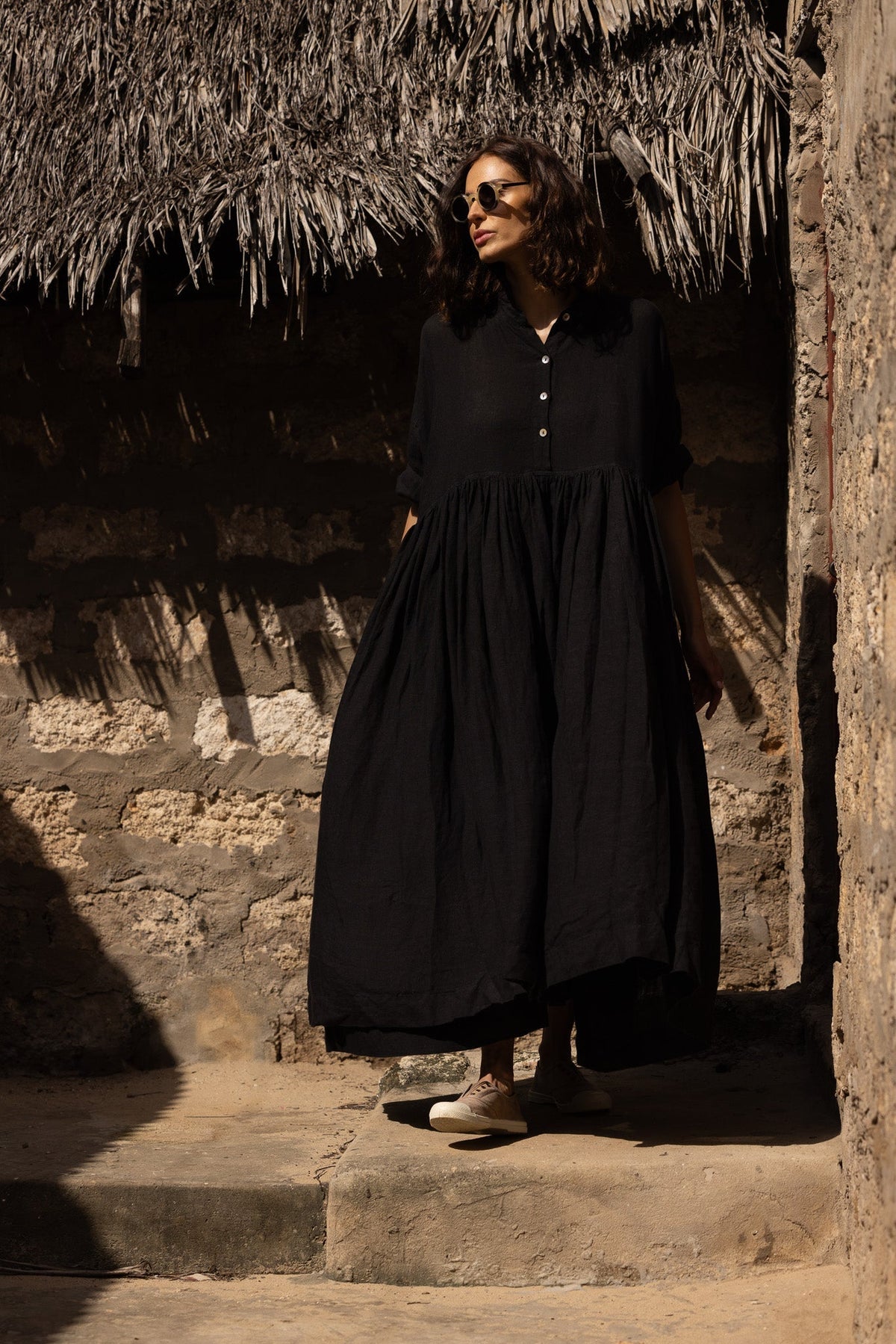Edith Dress - Linen