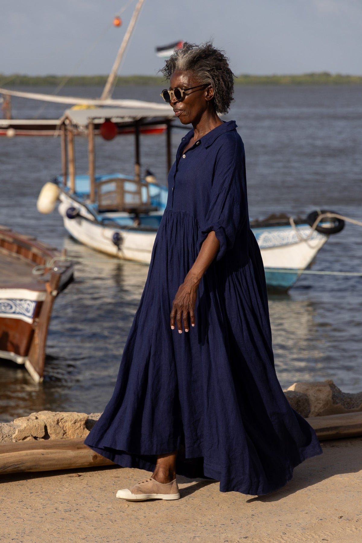 Edith Dress - Linen