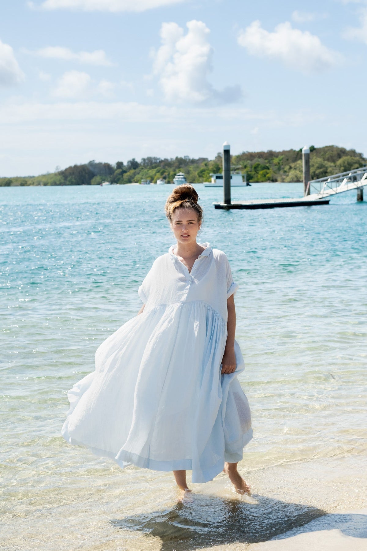 Edith Dress - Linen