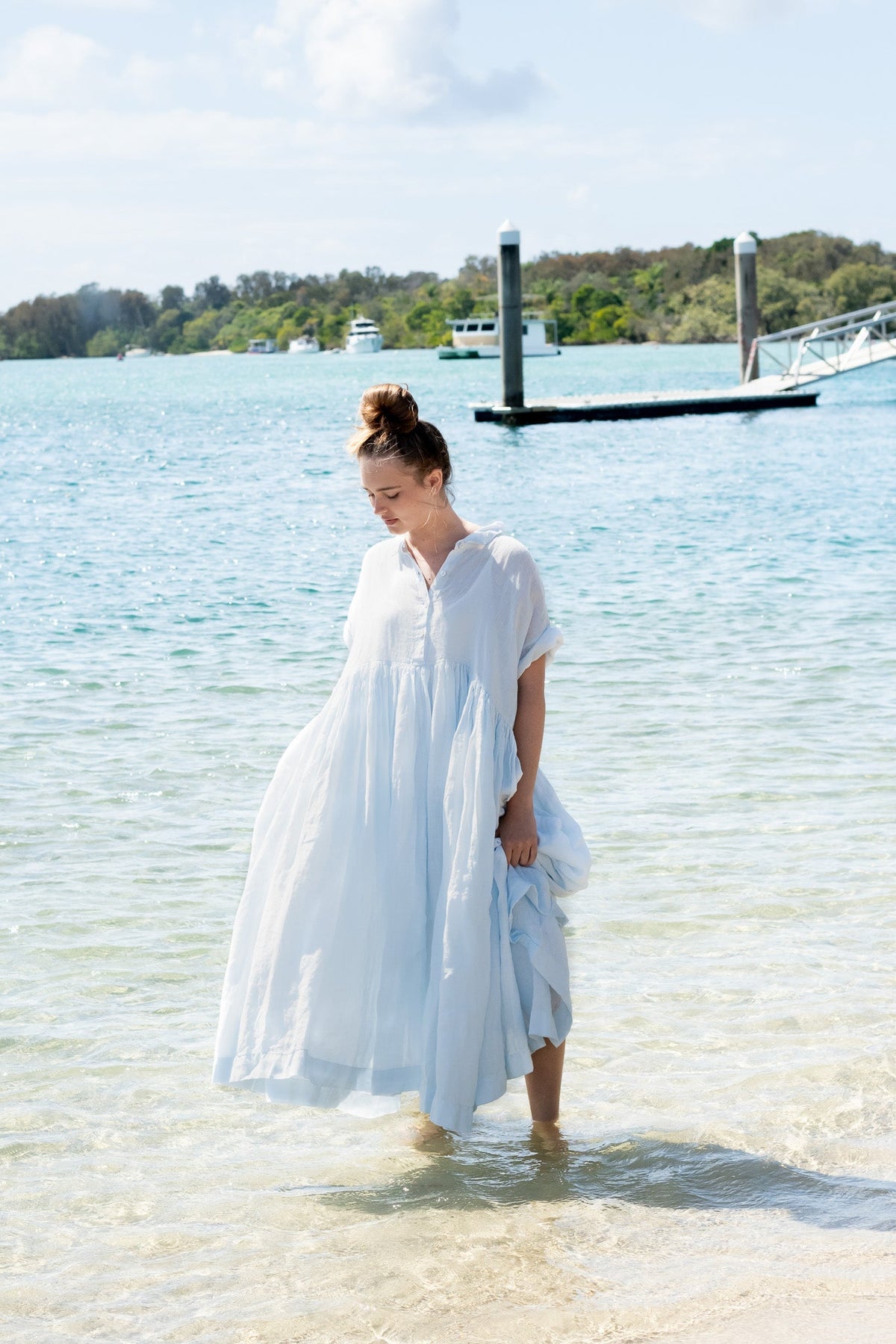 Edith Dress - Linen
