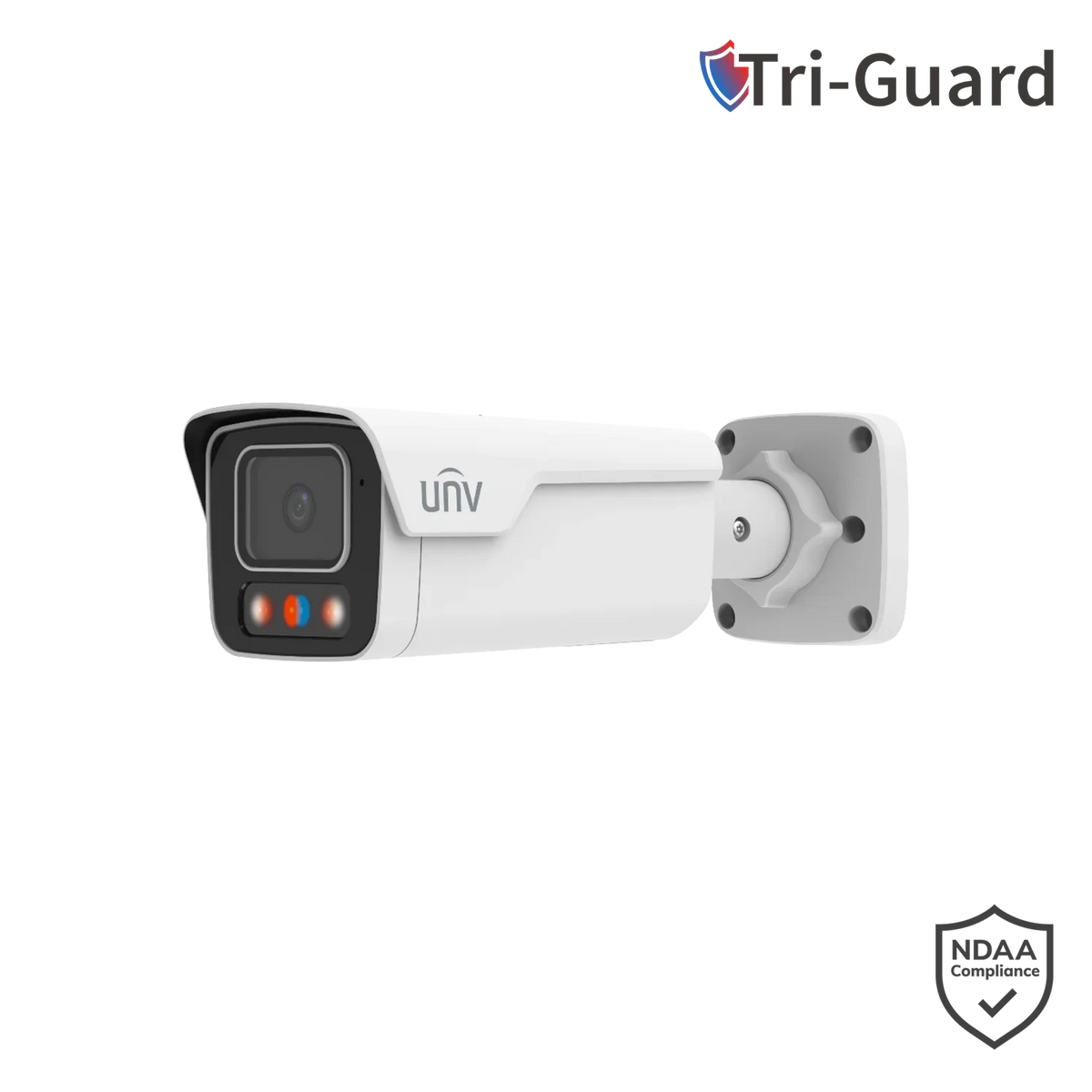 Uniview IPC2B16SS-ADF28KMC-I1 6MP Triguard Smart Bullet Camera with Intelligent Warning Light & Audio – IP67 Outdoor Protection