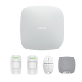 Ajax AJAX#80002 StarterKitPlus – Wireless Security Alarm Kit with Hub 2 Plus, MotionProtect Sensors, SpaceControl Remote and HomeSiren (White/Black)