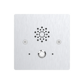 Akuvox E20S Emergency SIP Intercom – Compact Stainless Steel Indoor Unit, IK10, PoE, Flush Mount, 316-Grade Finish