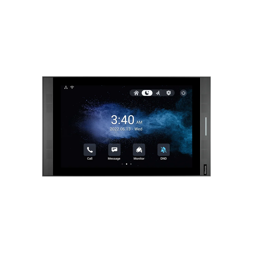 Akuvox S567G 10″ Android 12 Smart Indoor Monitor with Google GMS, Wi-Fi 6, Voice Assistant & Touchscreen (Grey)