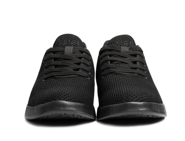 Axign River Lightweight Casual Orthotic Shoe - Black (Mens)