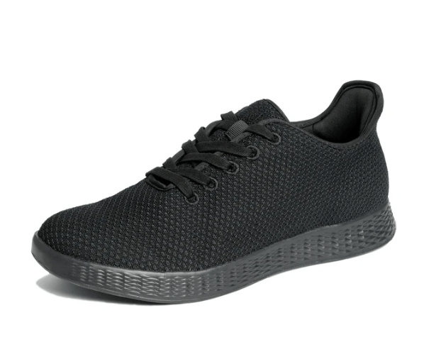Axign River Lightweight Casual Orthotic Shoe - Black (Mens)