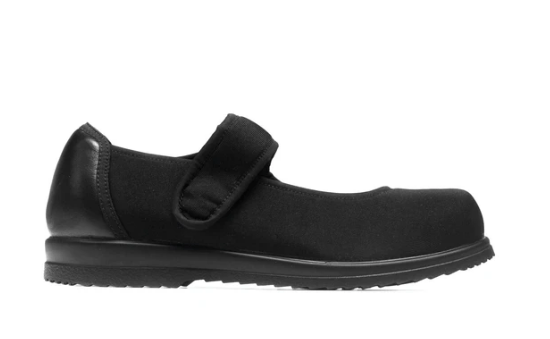 Stretch Neoprene Mary Jane – Diabetic, Arthritis & Bunion Relief Shoes (Womens)