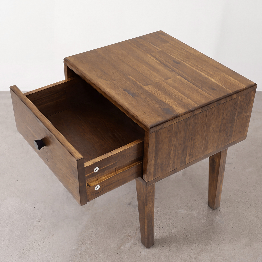 Sofia Solid Wood Bedside Table