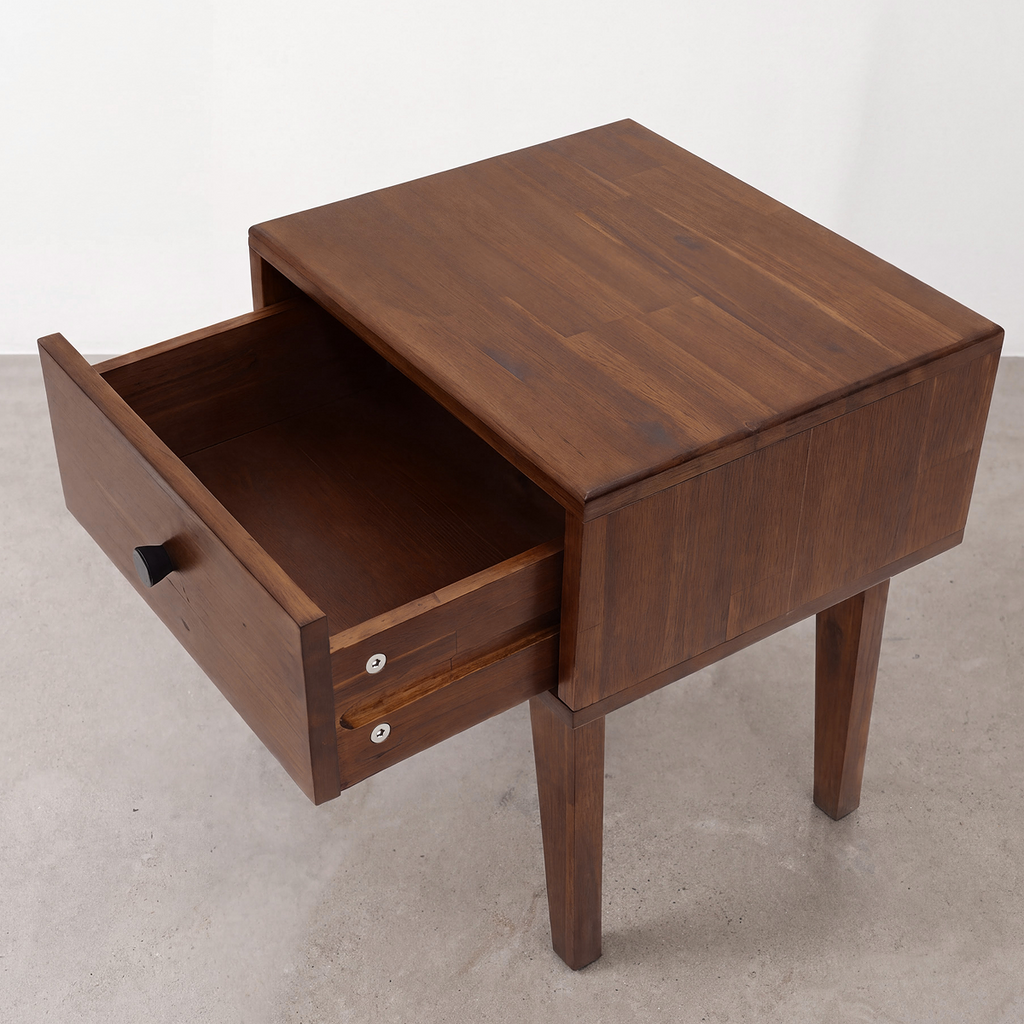 Sofia Solid Wood Bedside Table