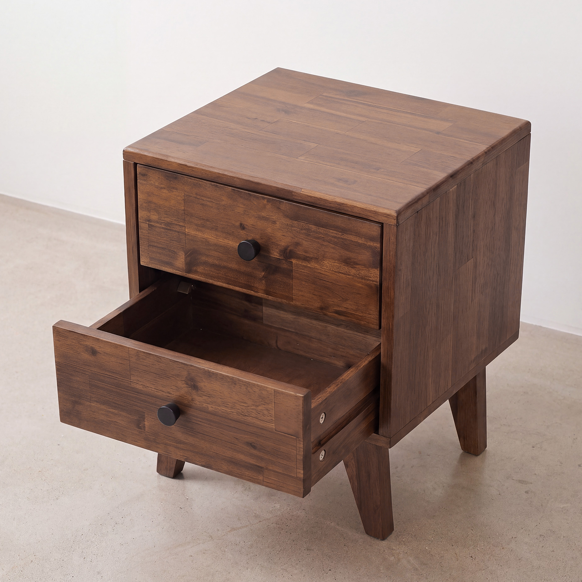 Silvia Solid Wood Bedside Table