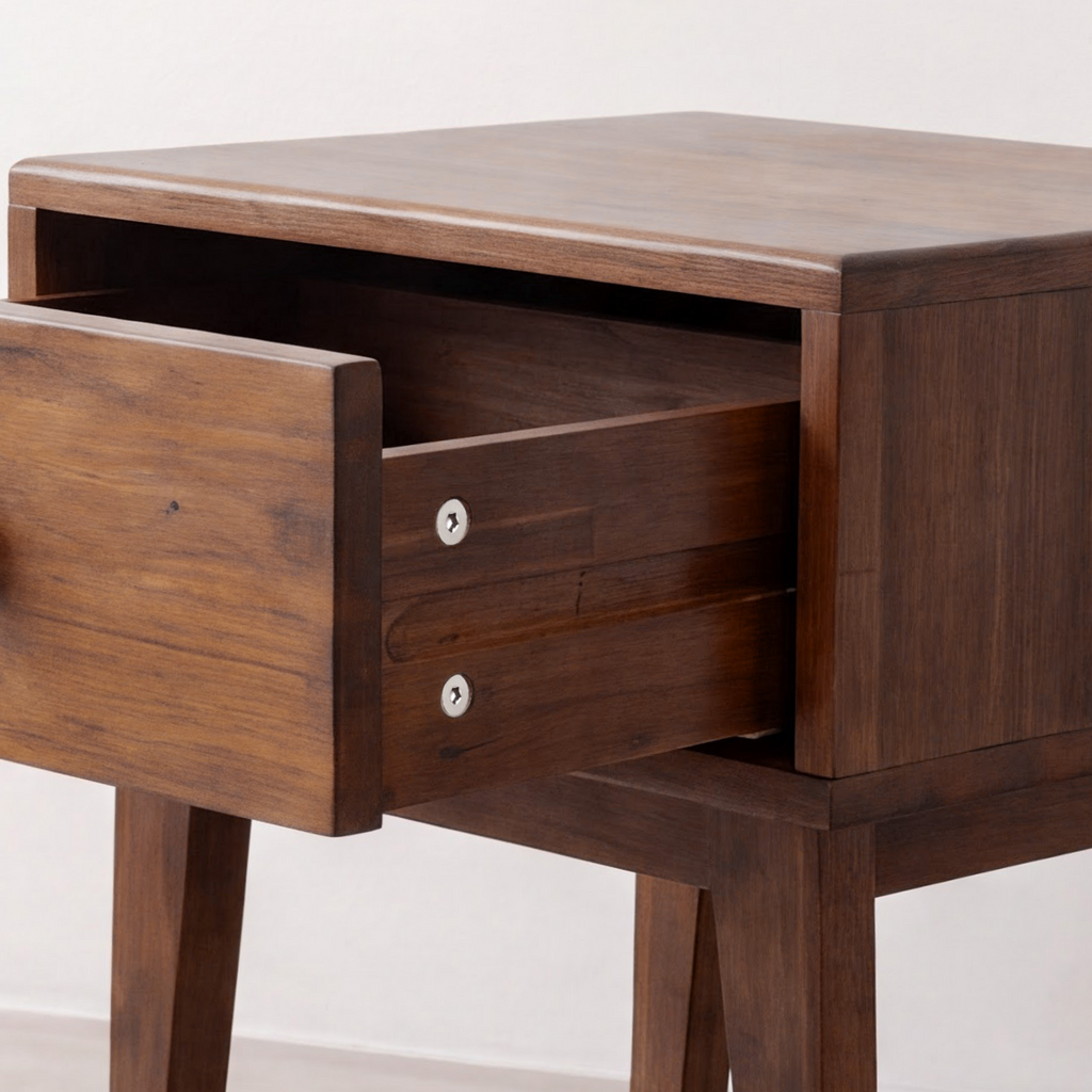 Sofia Solid Wood Bedside Table