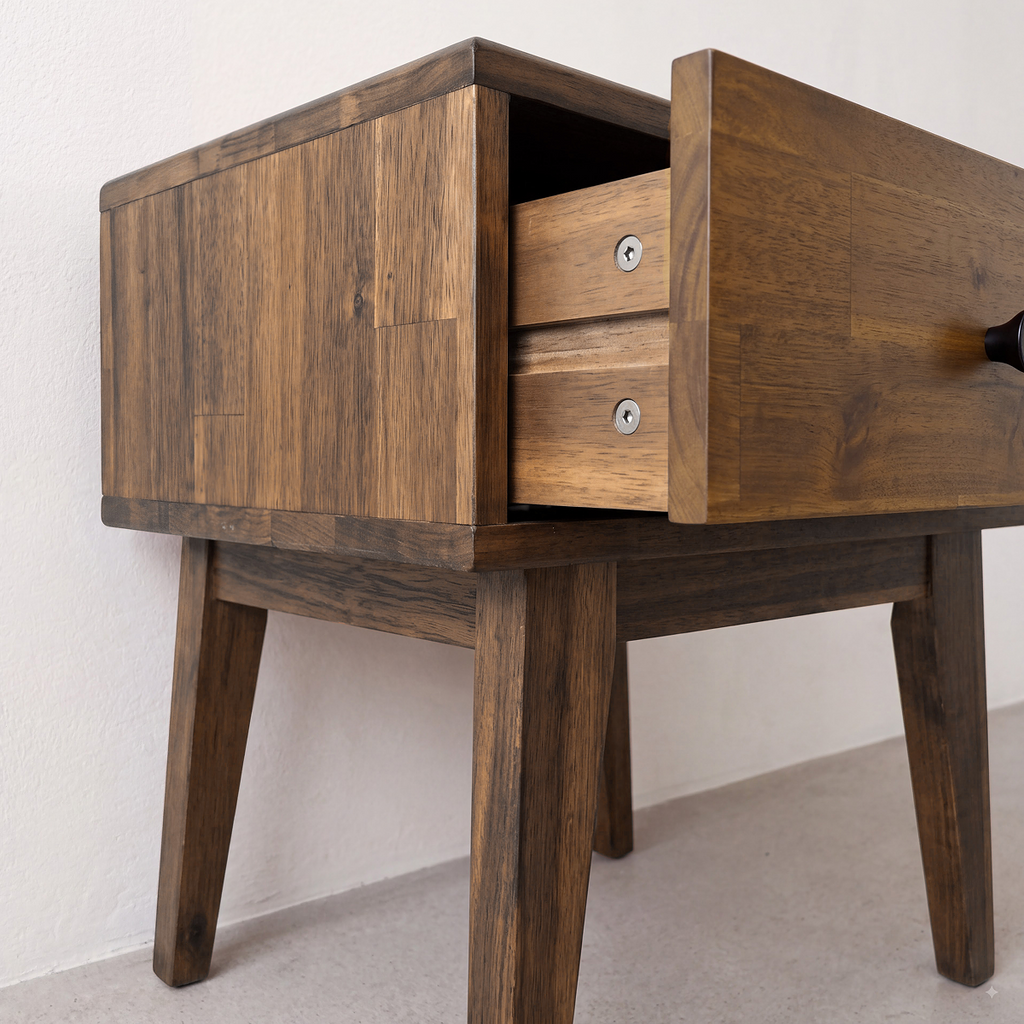 Sofia Solid Wood Bedside Table