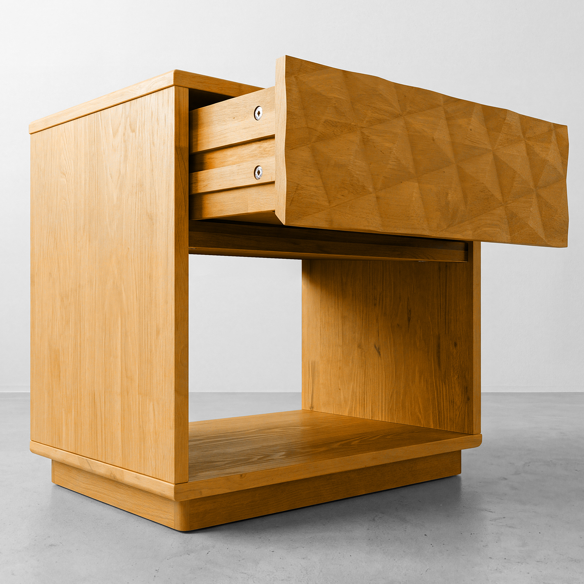 Sapa Solid Wood Bedside Table