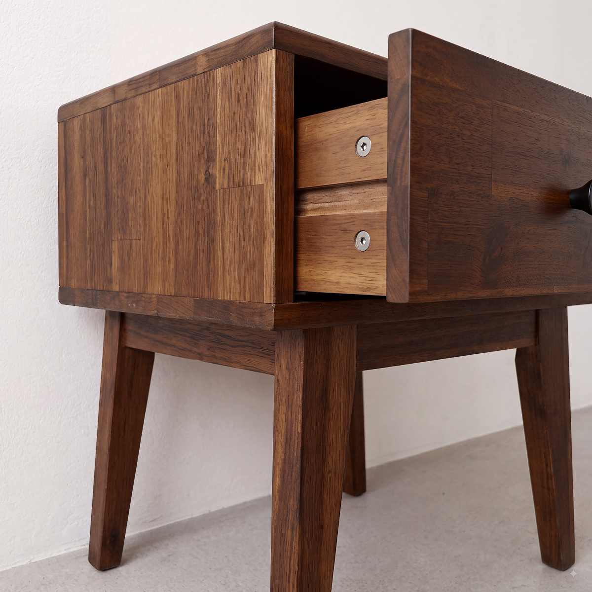 Sofia Solid Wood Bedside Table
