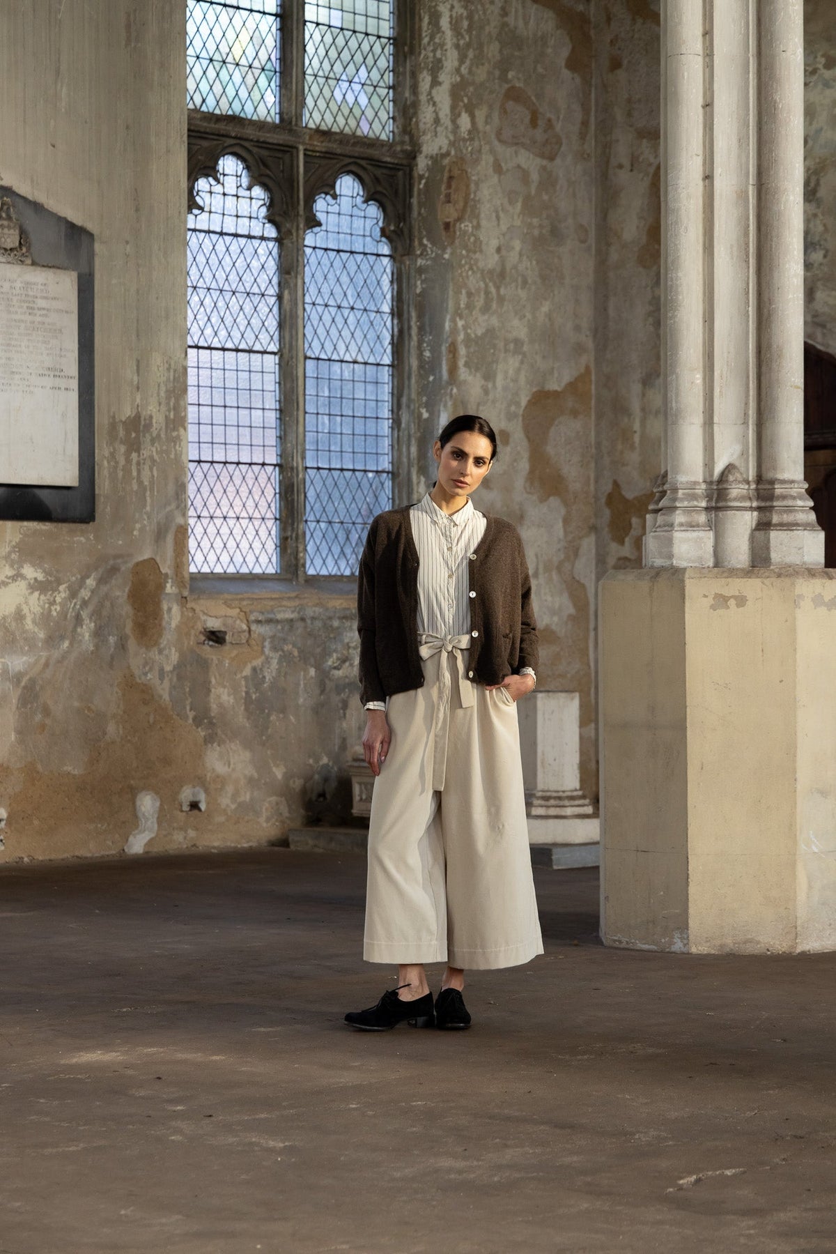 Harriet Trouser - Cotton Velvet