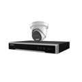 Hikvision upto x4 6MP Darkfighter AcuSense Turret Security Camera Kit + 4‑Channel PoE NVR Kit with Optional HDD | DS‑2CD2366G2H‑I(U) + DS‑7604NI‑M1/4P