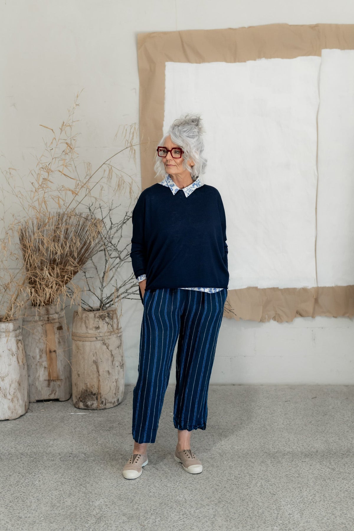 Léon Pant - Linen