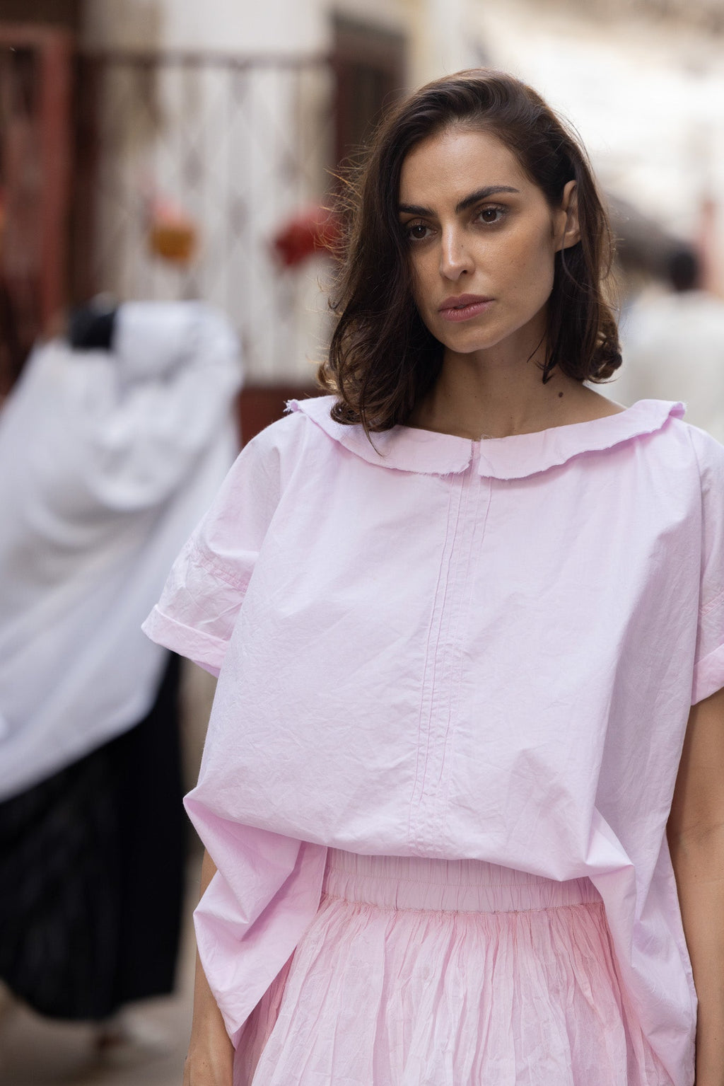 Mia Top - Cotton Poplin