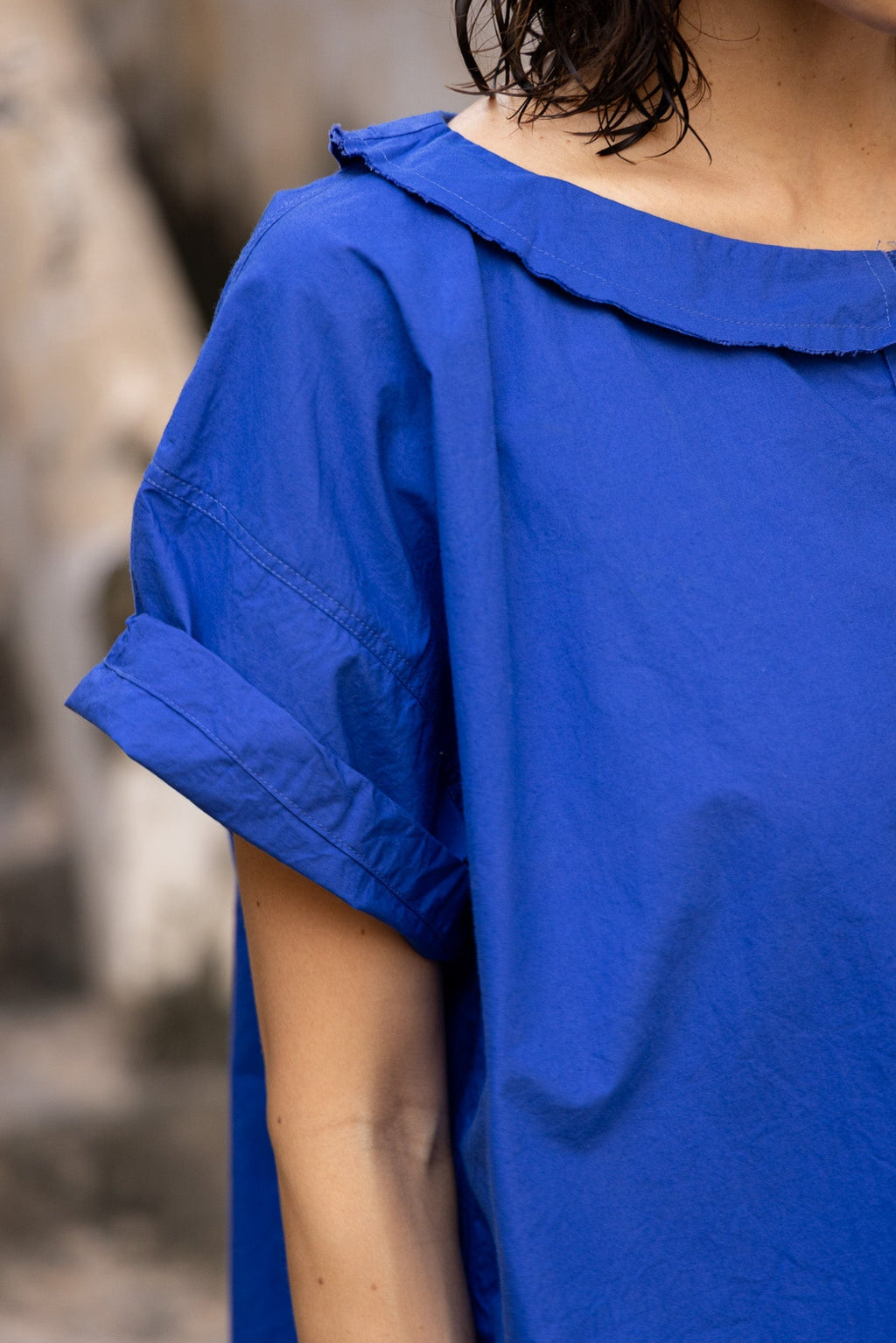 Mia Top - Cotton Poplin