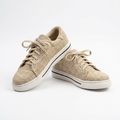 Natural Beige Organic Hemp Lace-Up Shoes – Vegan Natural Rubber Sole