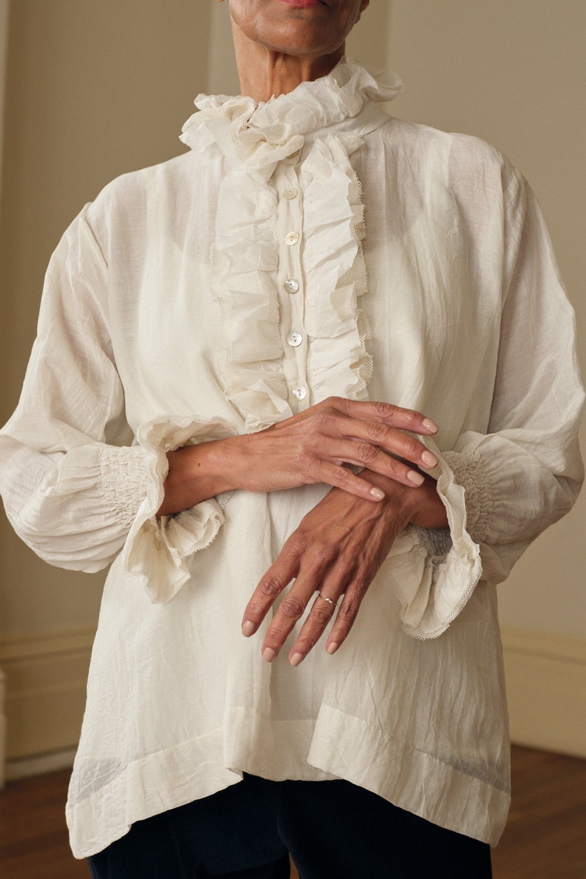 Odile Blouse - Silk Cotton