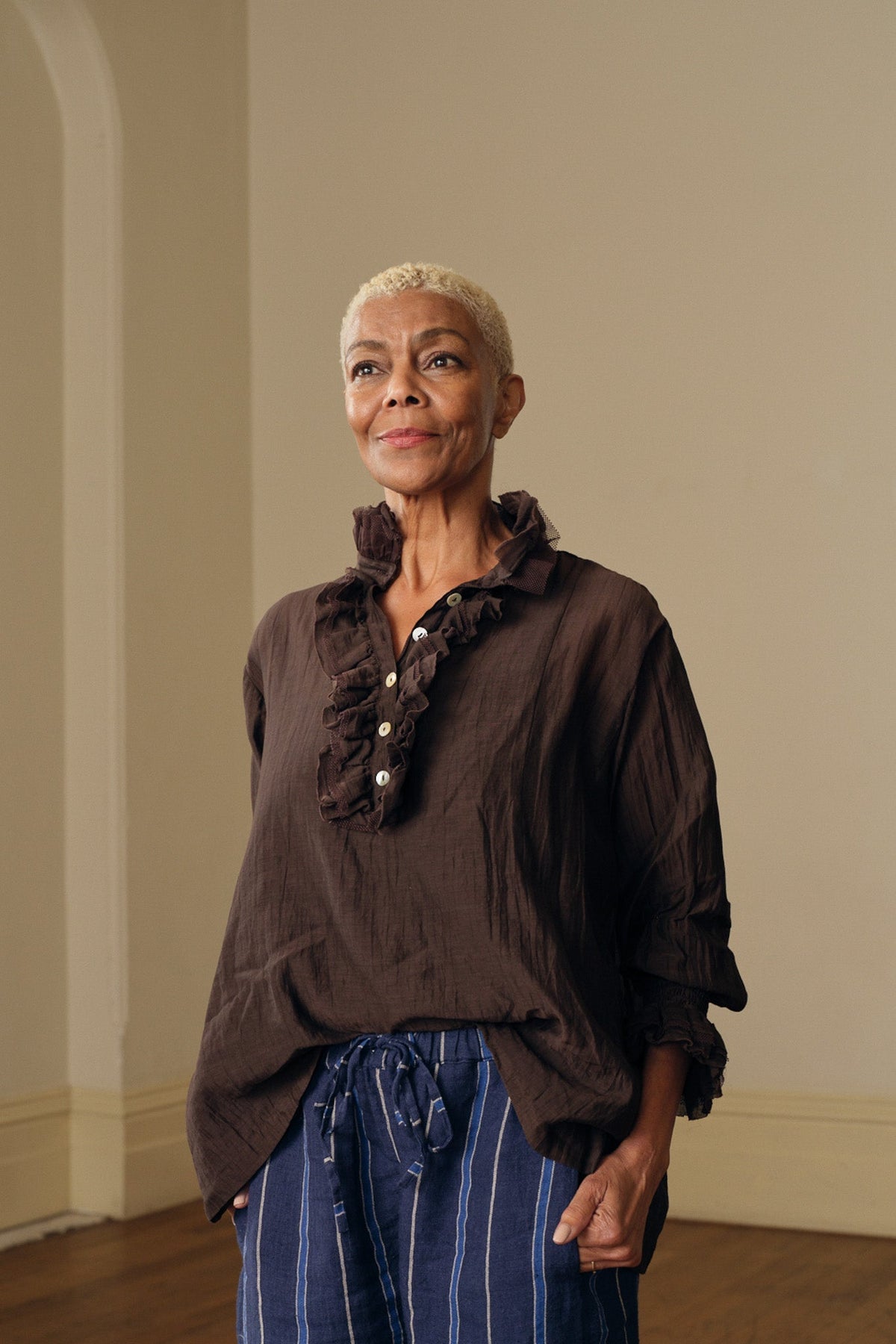 Odile Blouse - Silk Cotton
