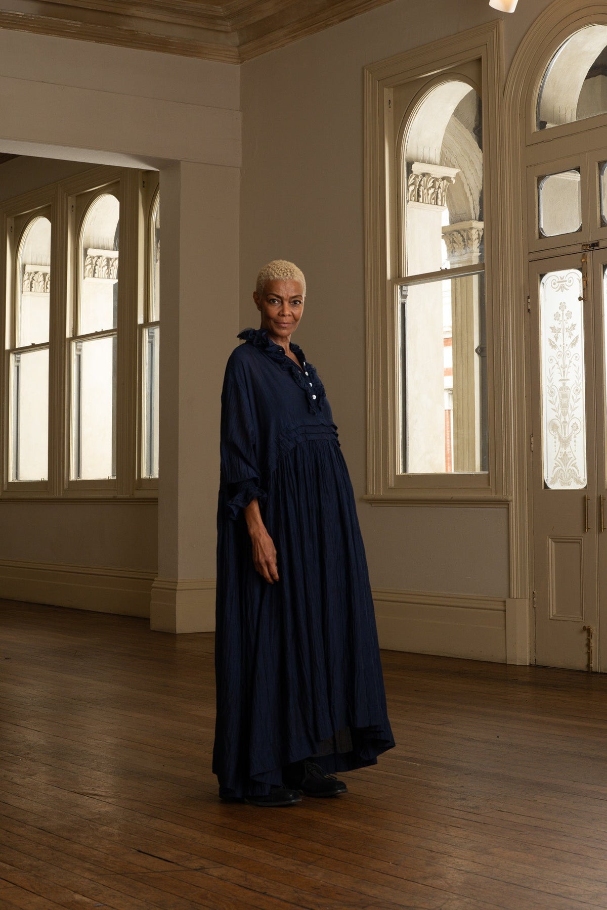 Odile Dress - Silk Cotton