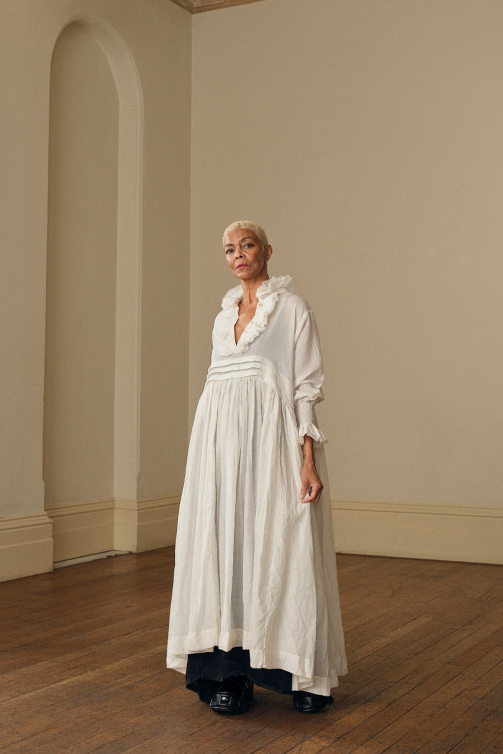 Odile Dress - Silk Cotton
