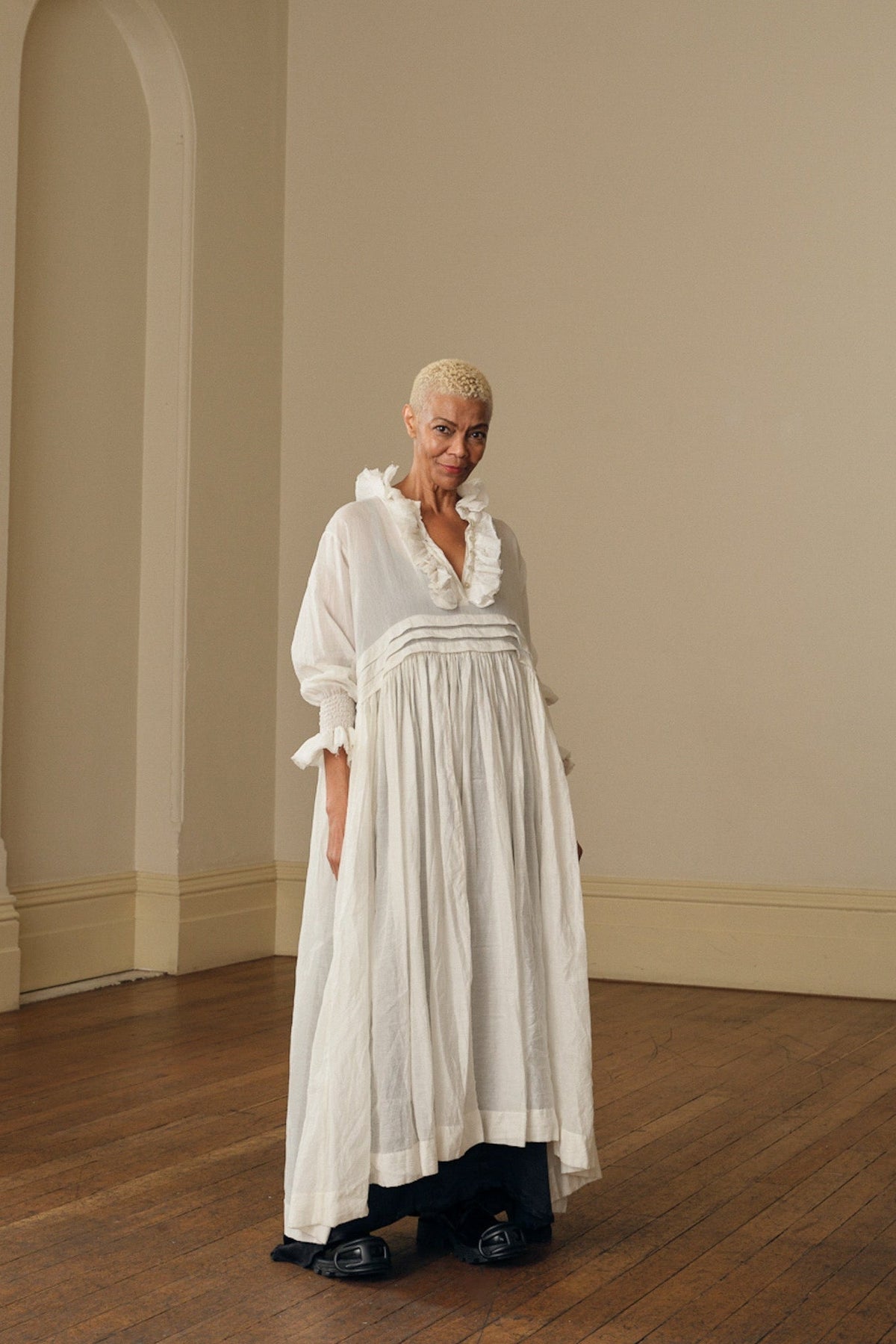 Odile Dress - Silk Cotton