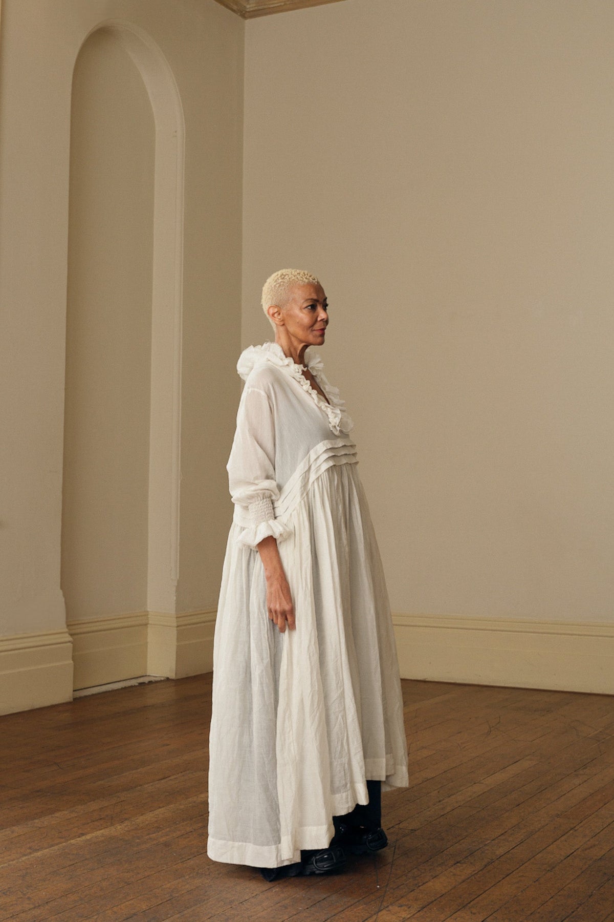 Odile Dress - Silk Cotton