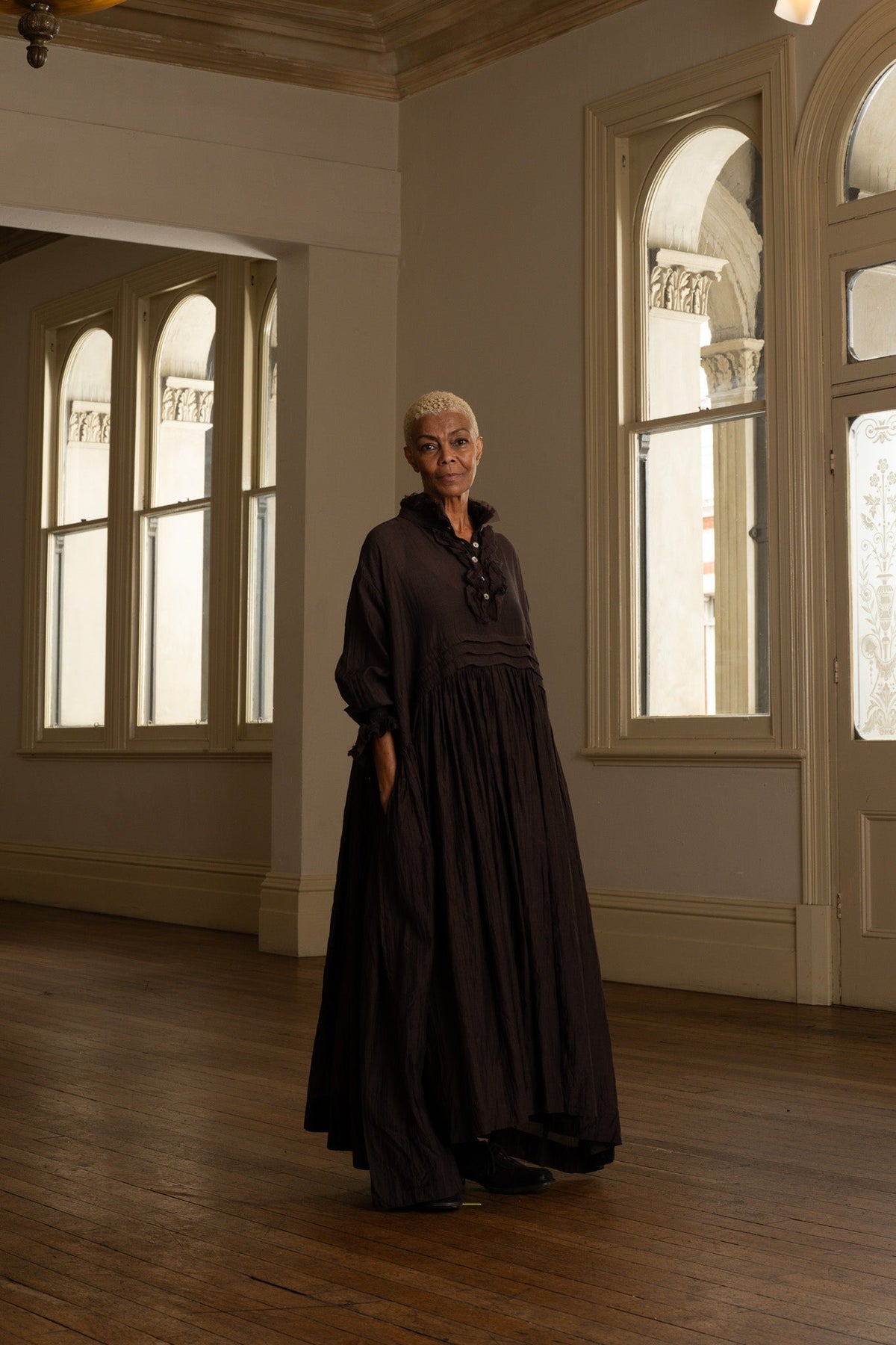 Odile Dress - Silk Cotton