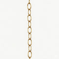 50cm Chain Extension Including Carabiner - Polished Gold