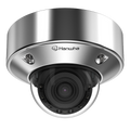 Hanwha Vision HV-XNV-A8084RS 5MP Stainless Steel AI IR Vandal Dome Camera with Wisenet 9 AI, 3.3–9.3mm Varifocal Lens, 50m IR, IP68 & NSF/ANSI 169