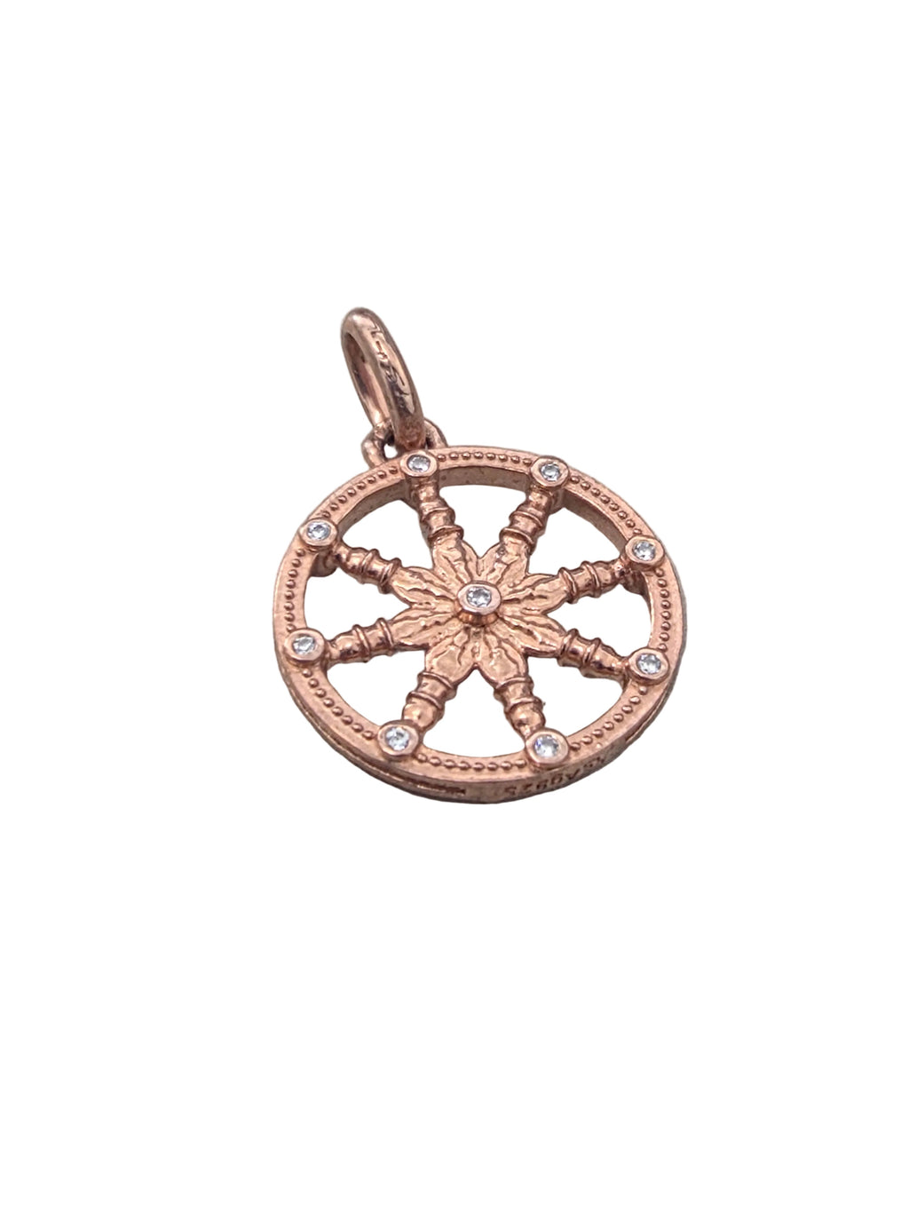 Thomas Sabo 925 Rose Gold Plated Karma Pendant