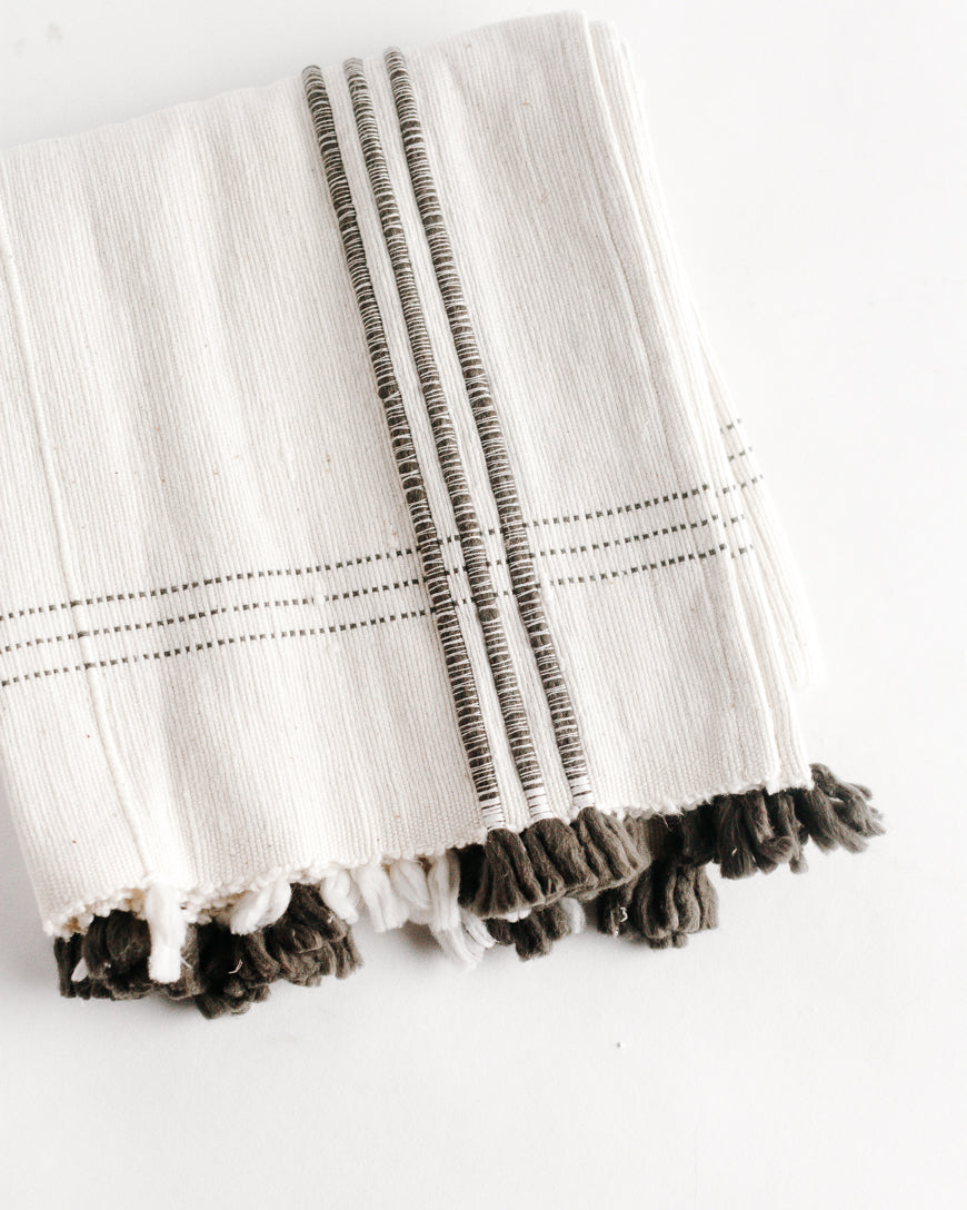 Ribbons Cotton Table Runner