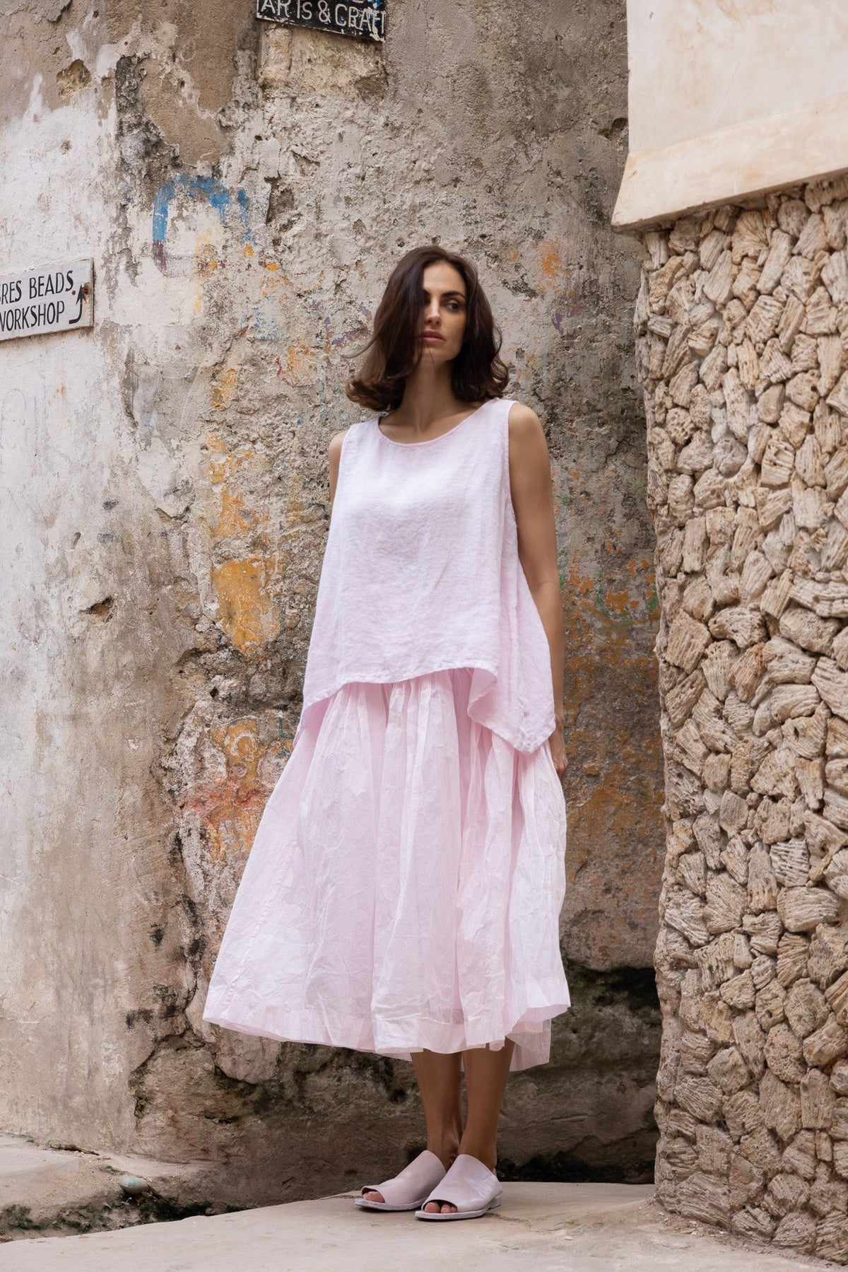Taji Top - Linen