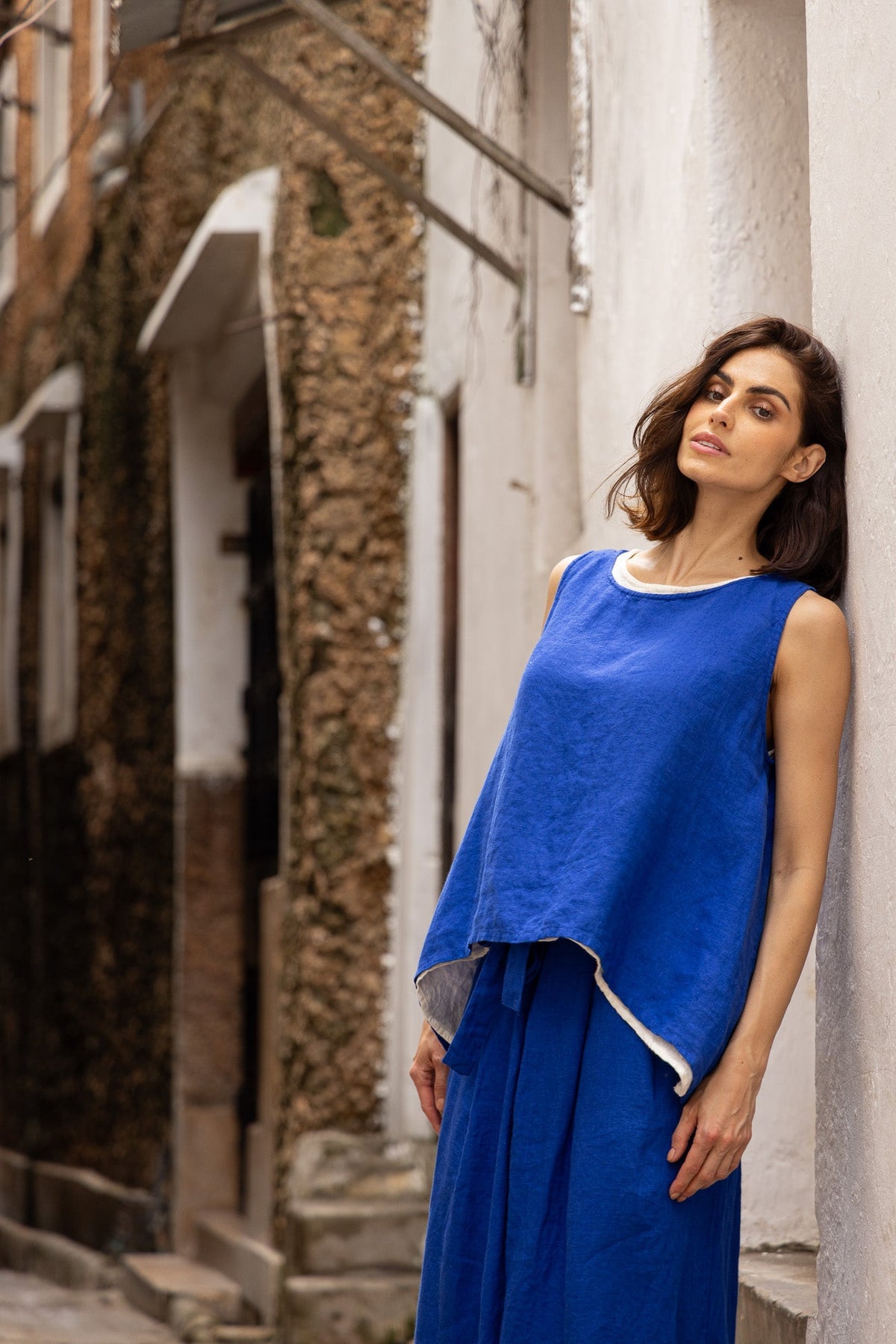 Taji Top - Linen