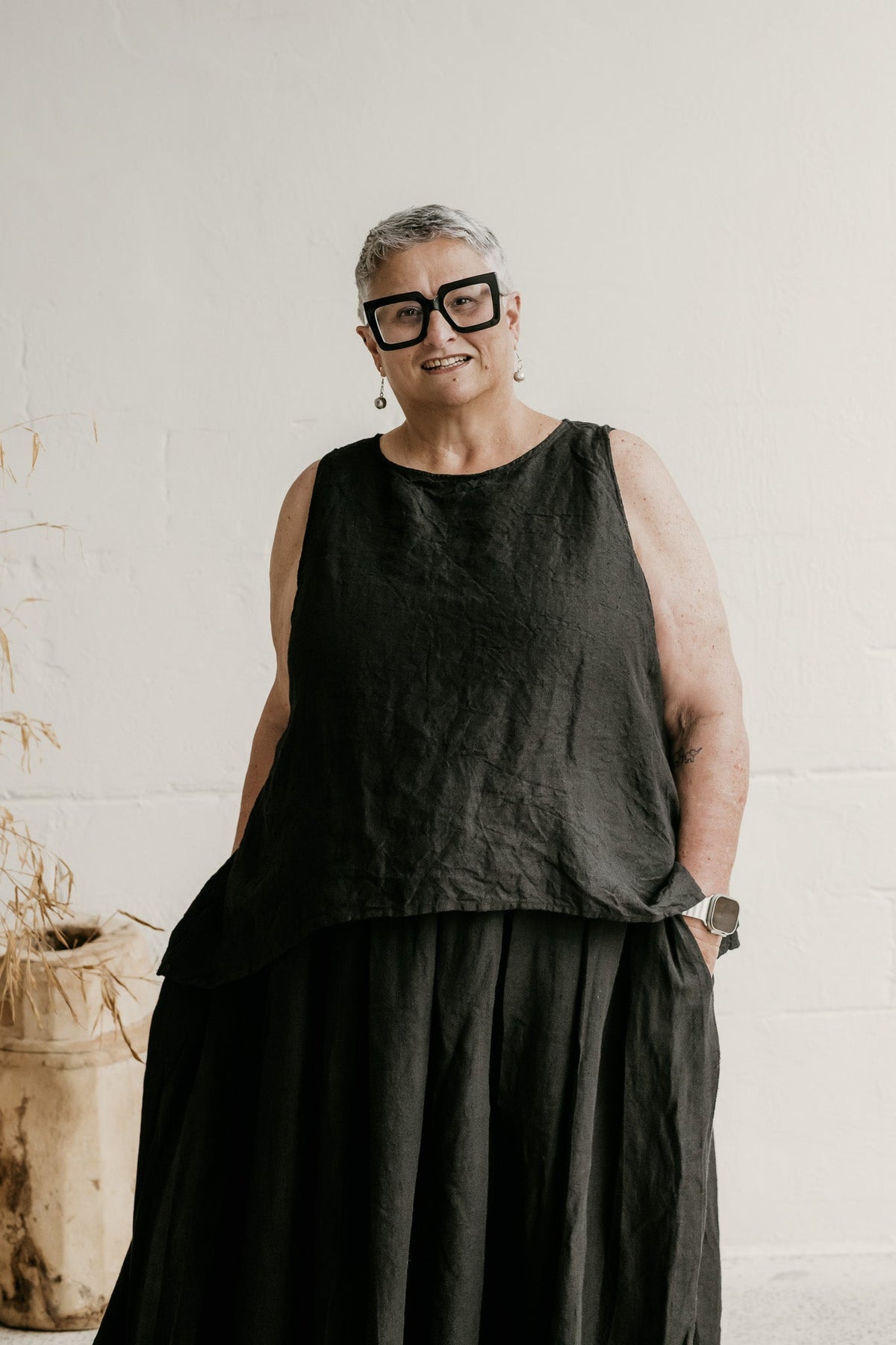 Taji Top - Linen