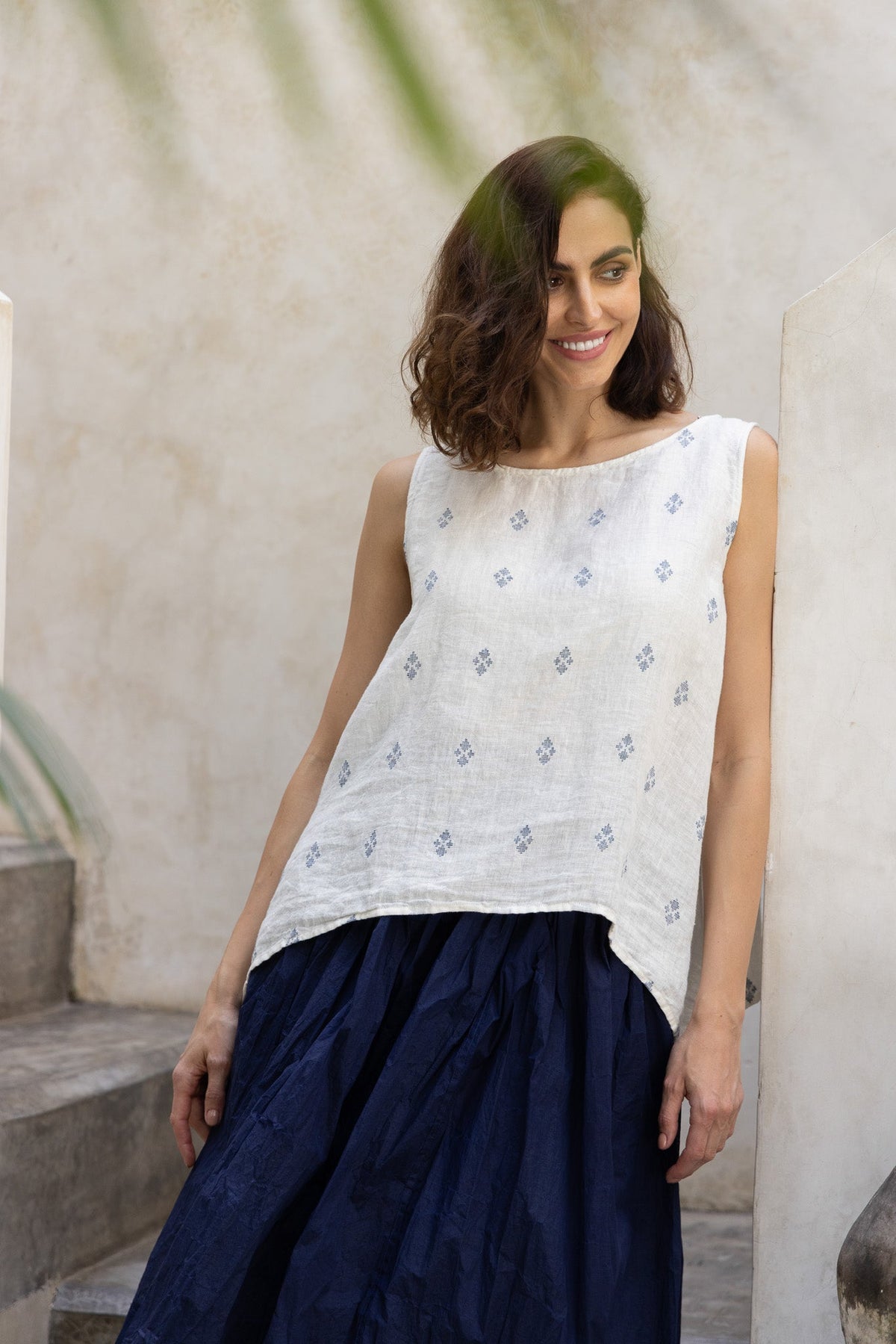 Taji Top - Linen